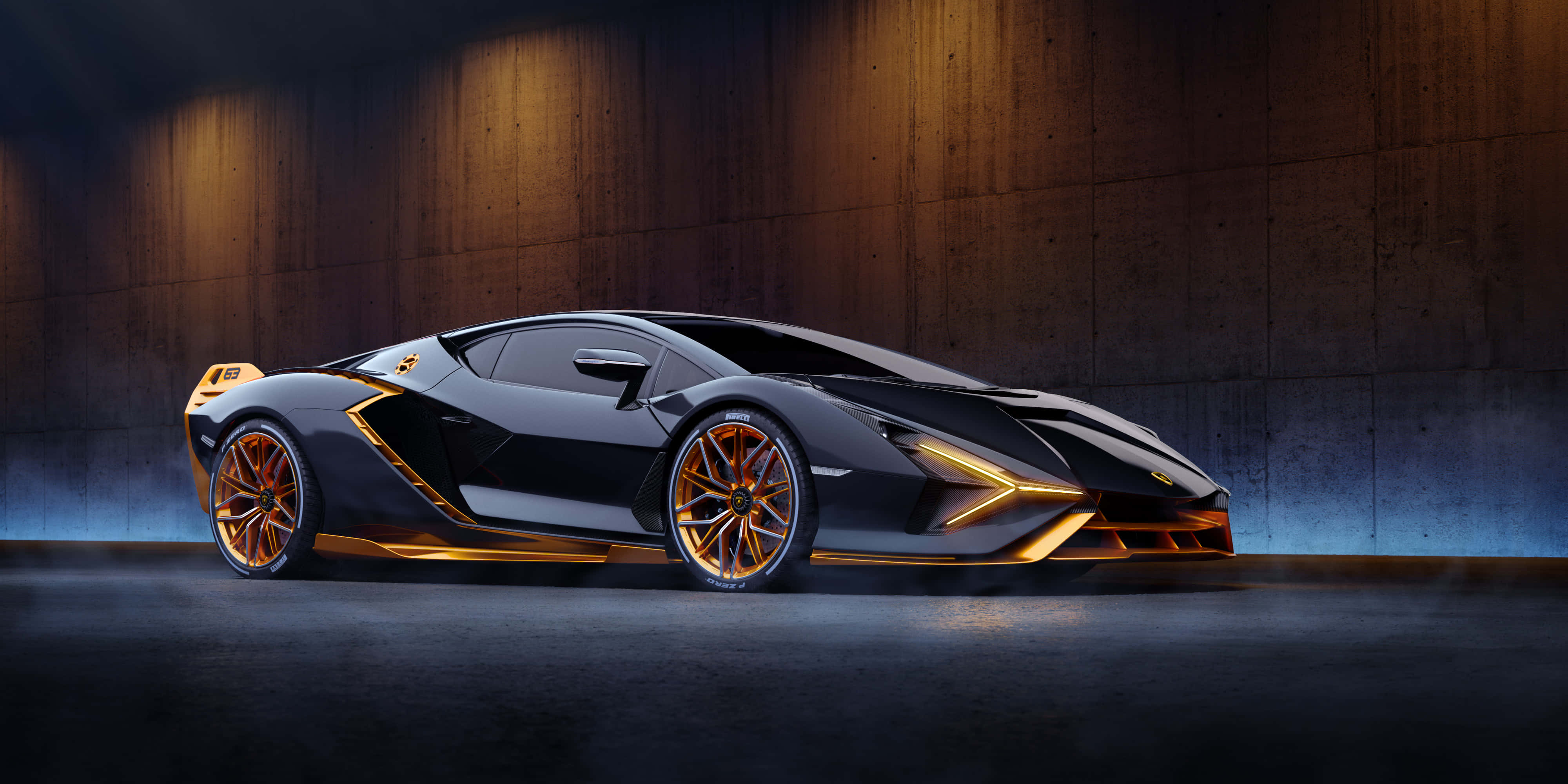Ощутите мощь Lamborghini Обои
