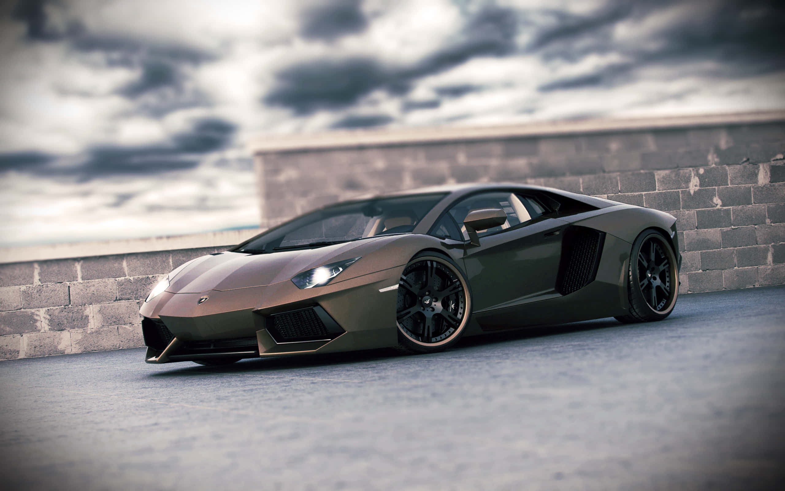 Испытайте пиковую производительность с Lamborghini Обои