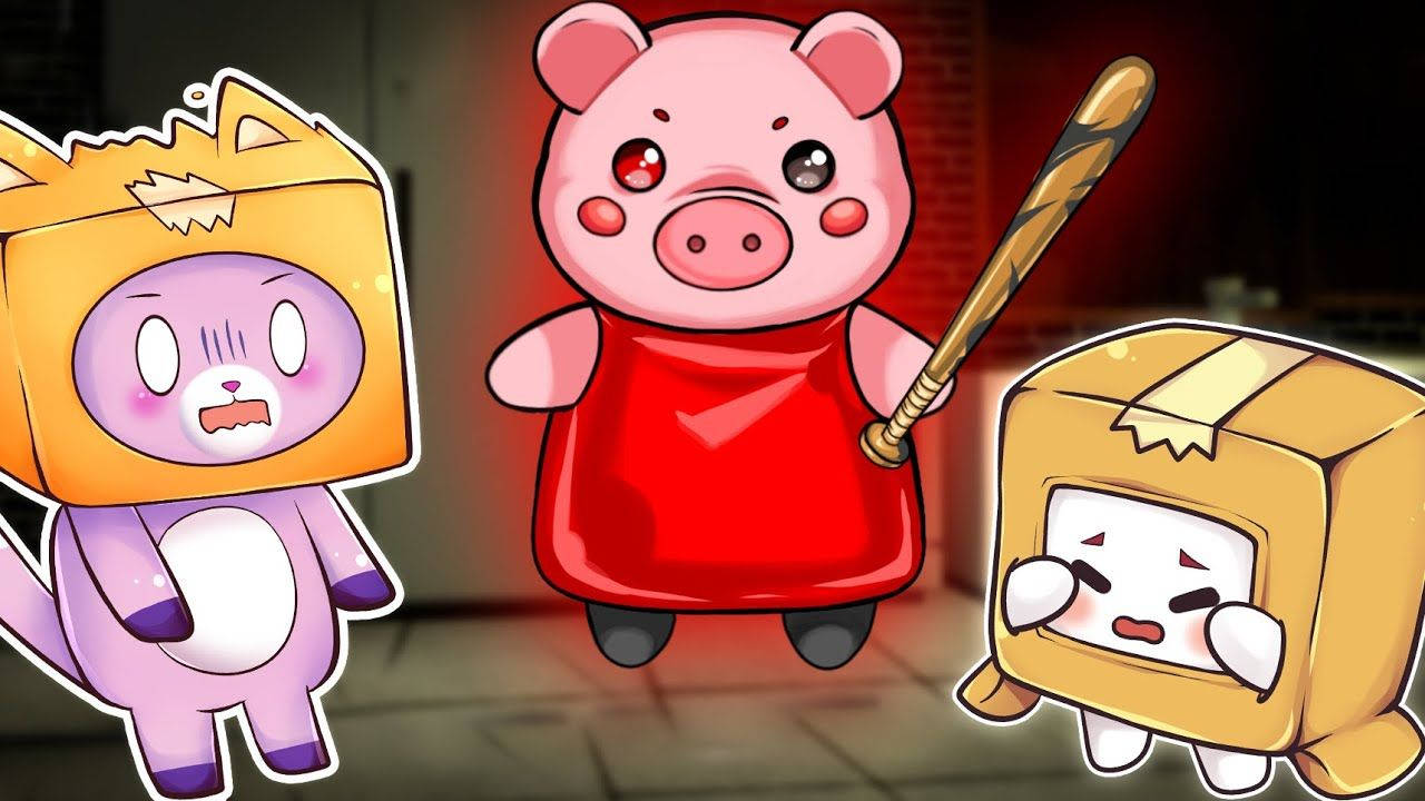 LankyBox Foxy Roblox Piggy и Boxy Обои