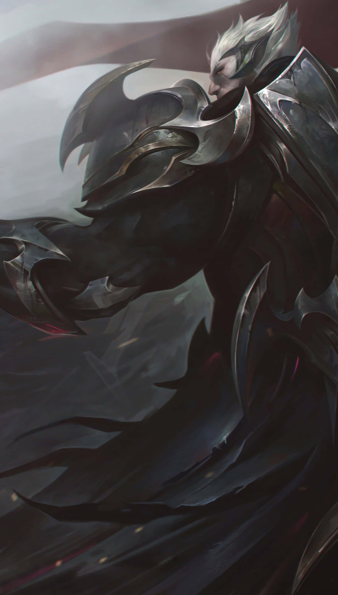 Пиксельный портрет League of Legends для домашнего экрана Обои