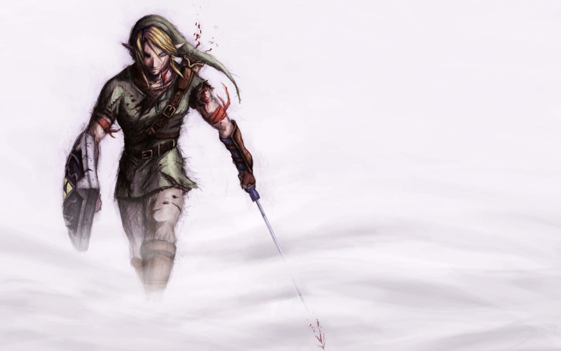 Путешествуйте по королевству Хайрул в Legend of Zelda Обои
