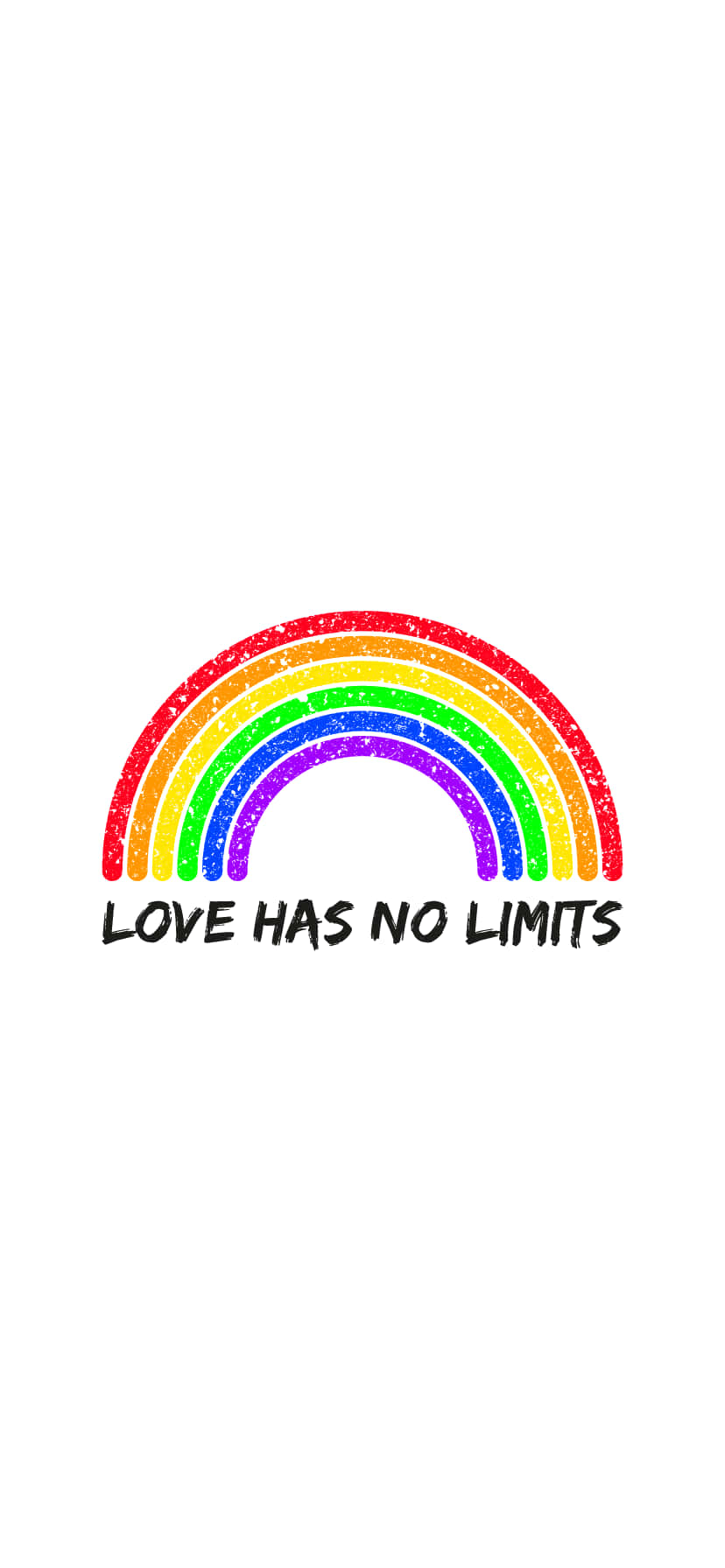 Минималистичный LGBT iPhone Обои