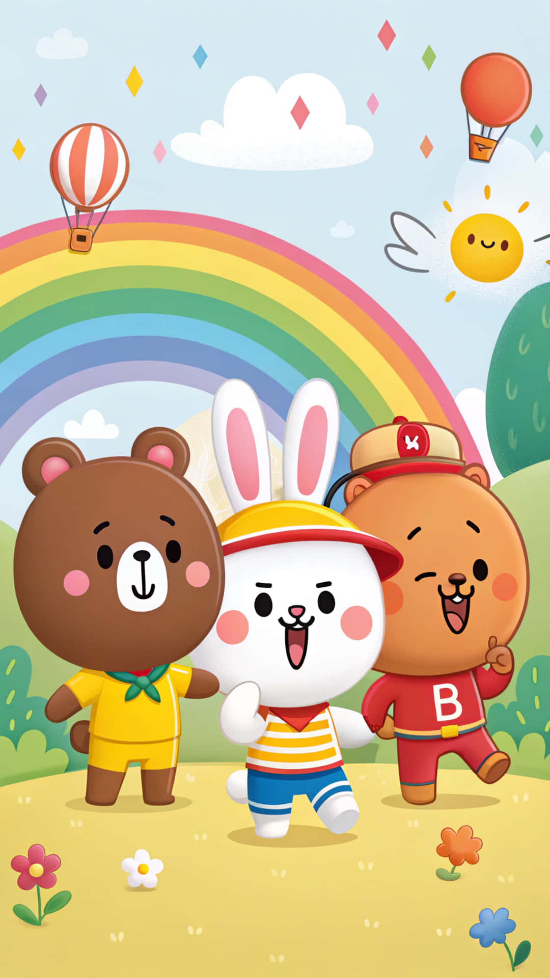 Обои Line Friends Обои
