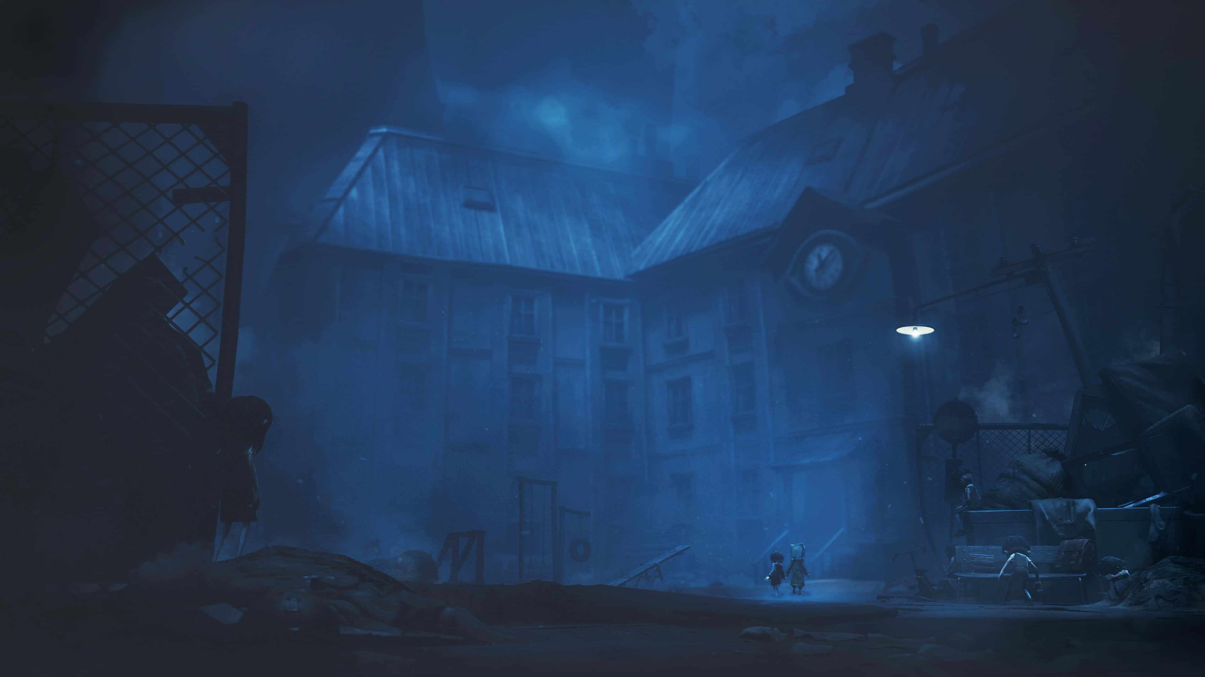 Little Nightmares 4K Старое здание Обои