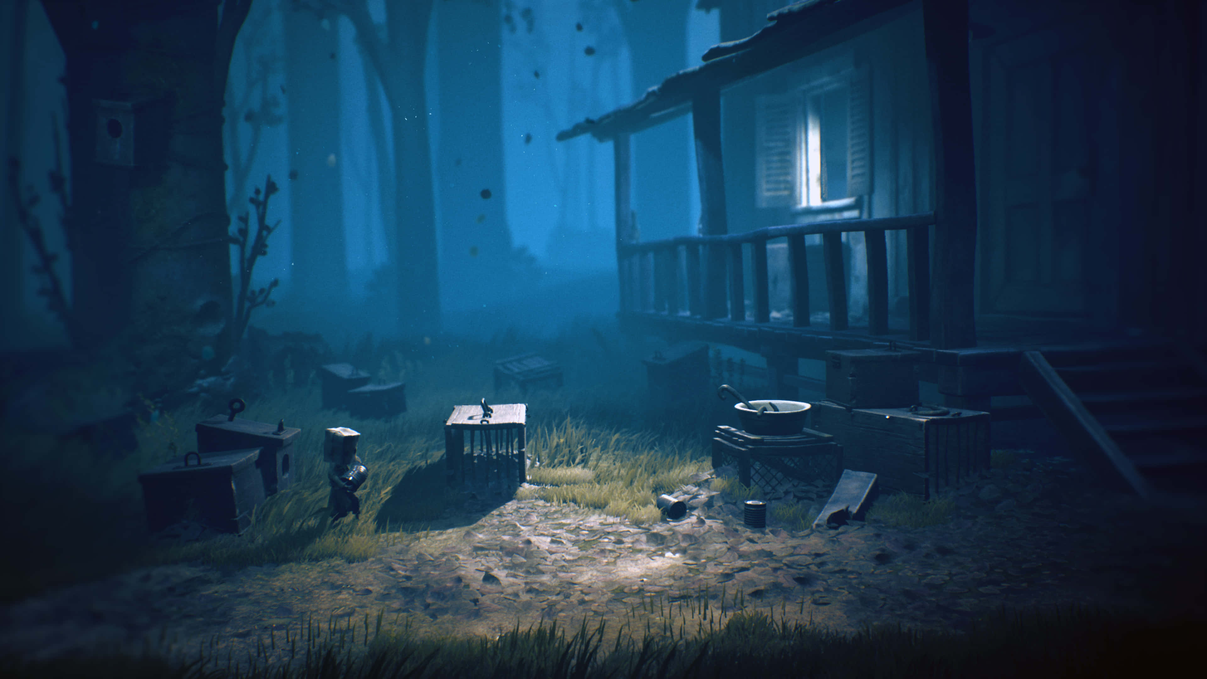 Лесная хижина Little Nightmares 4K Обои