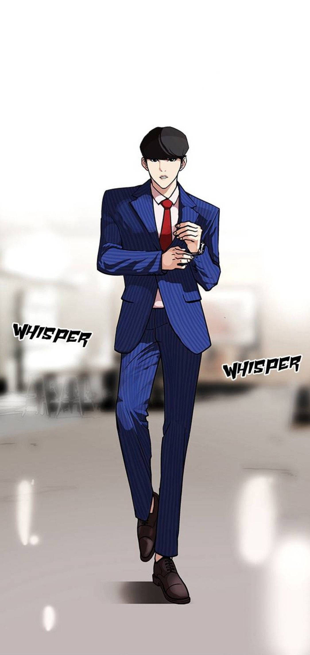 Lookism Даниэль Пак в костюме Обои