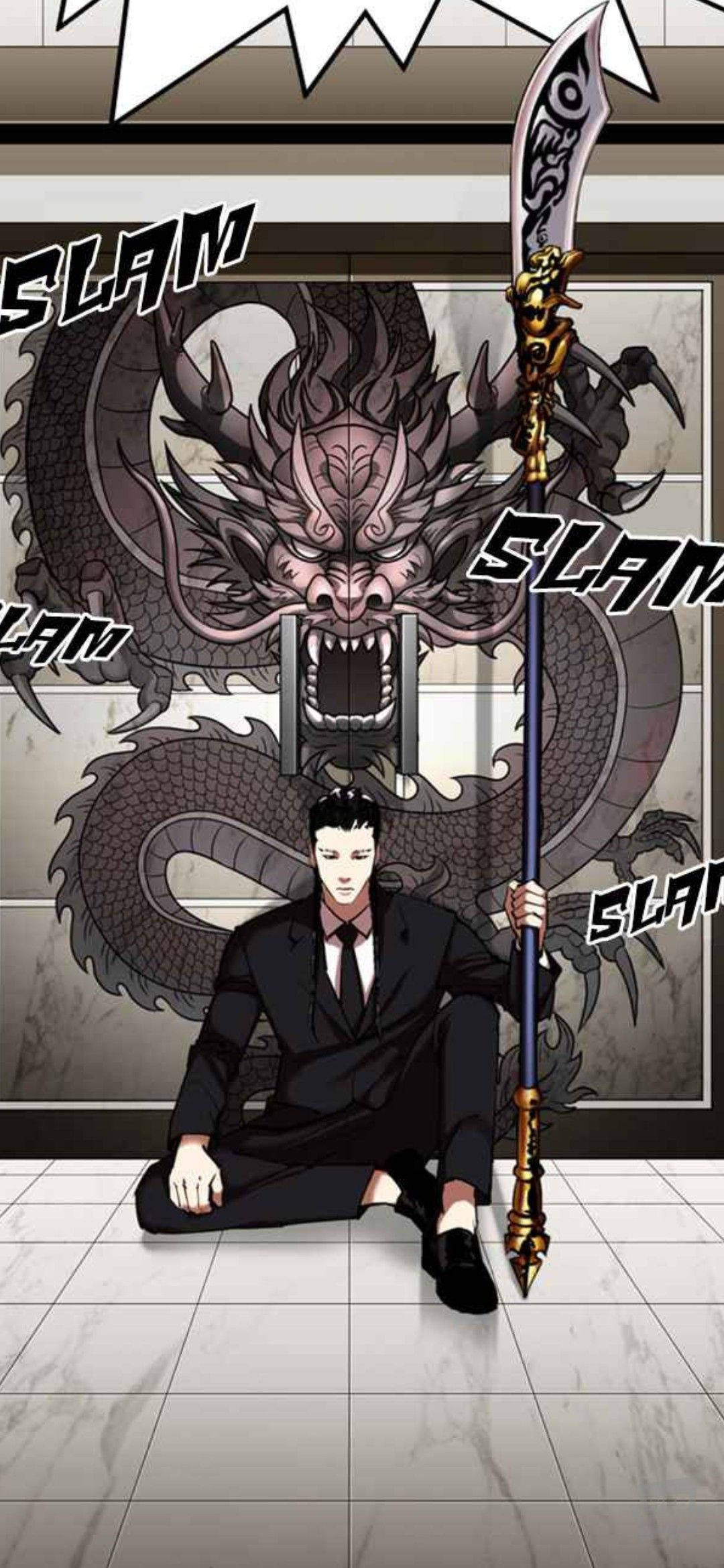 Lookism Сяолун с оружием Обои