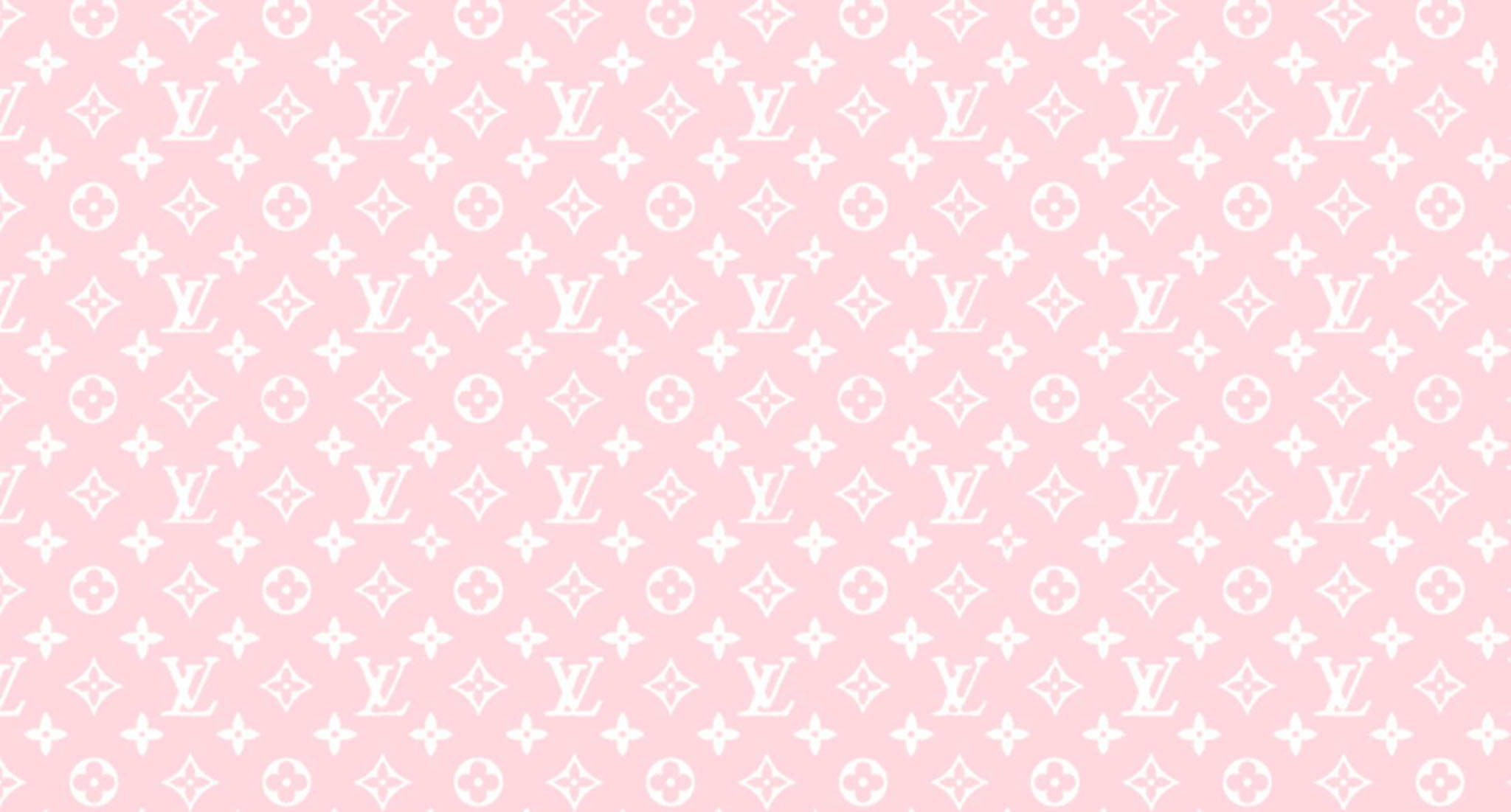 Эстетичный узор Louis Vuitton Обои