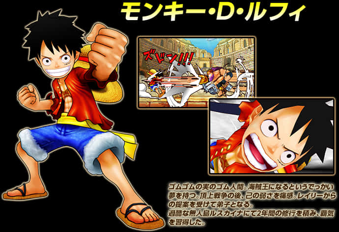 Luffy_ Аниме_ Персонаж_ Продвижение Обои