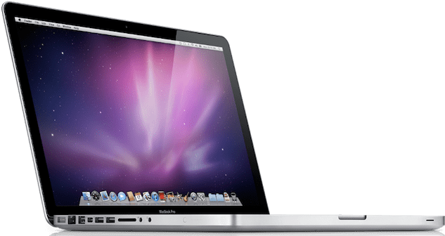 Mac Book Pro в профиль Обои