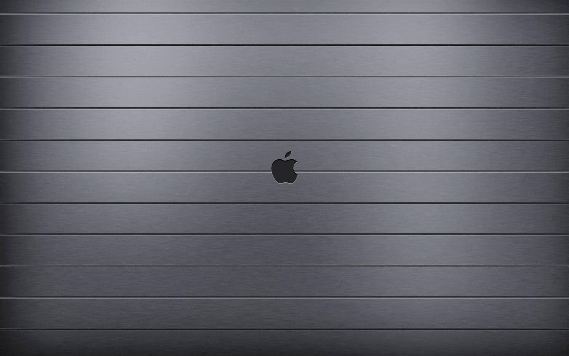 MacBook Air Металлический логотип Обои