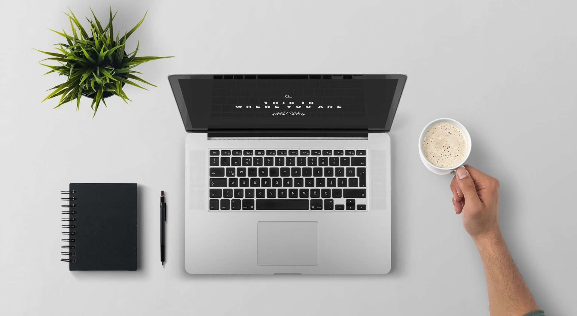 Ощутите эстетику MacBook Обои