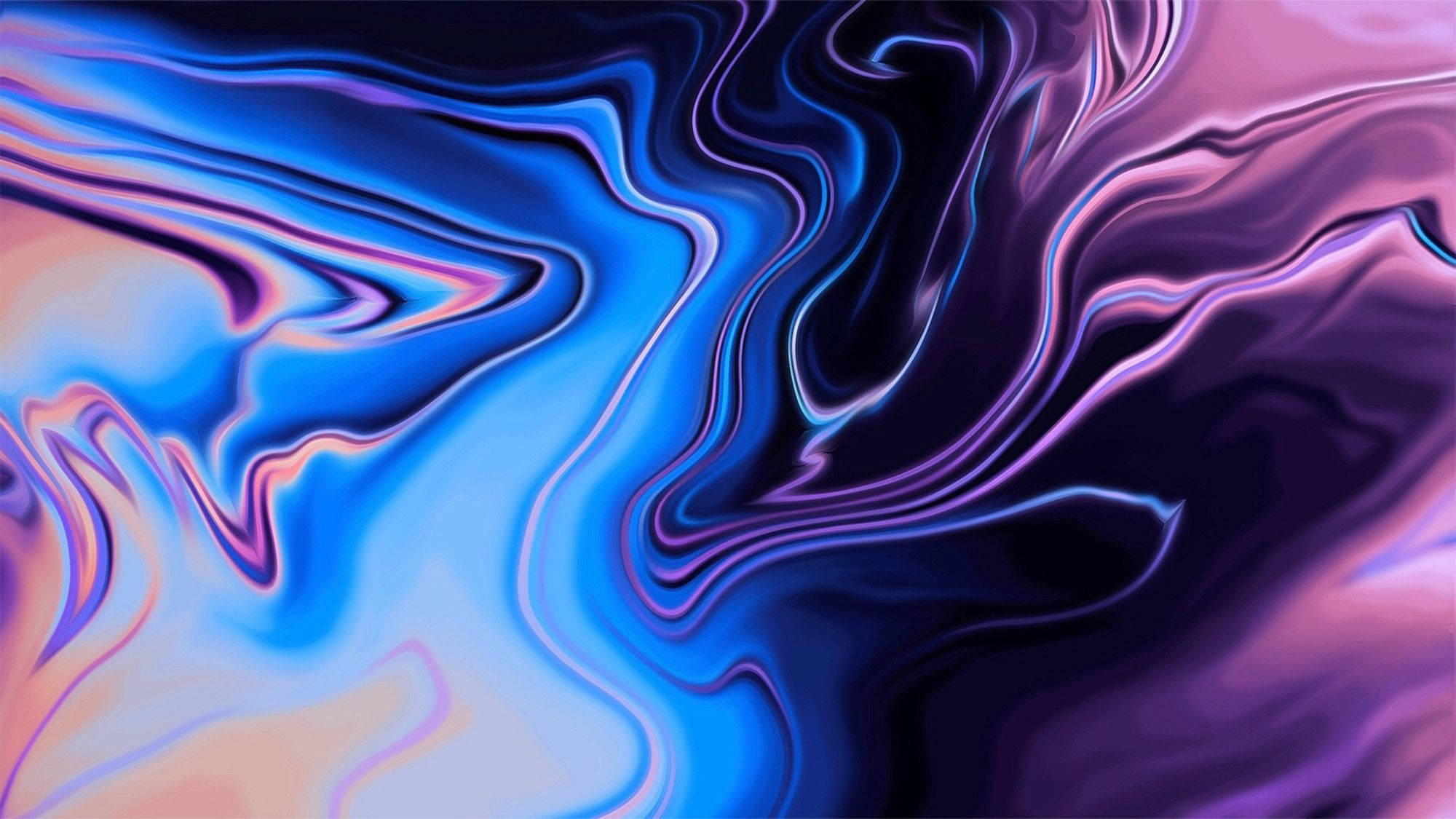 Жидкостный флер MacBook Pro Обои