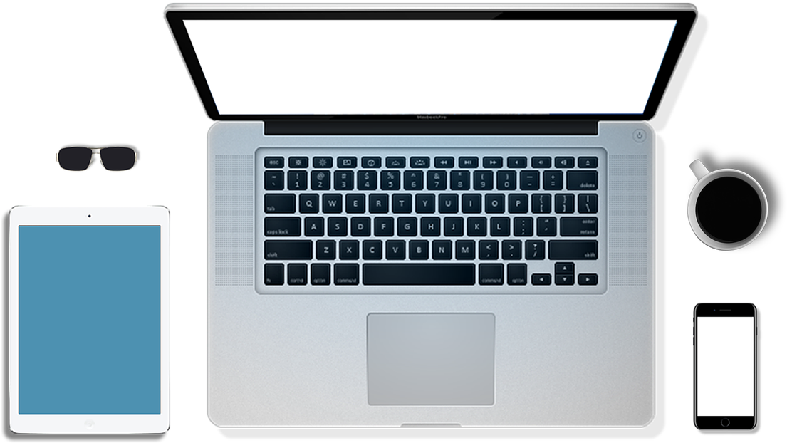 Рабочее место с MacBook Pro Обои