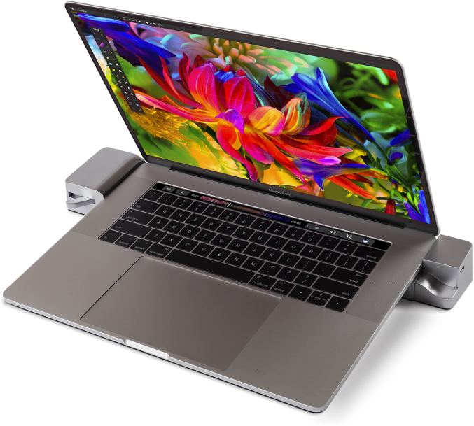 MacBook Pro с цветным экраном и аксессуарами Обои