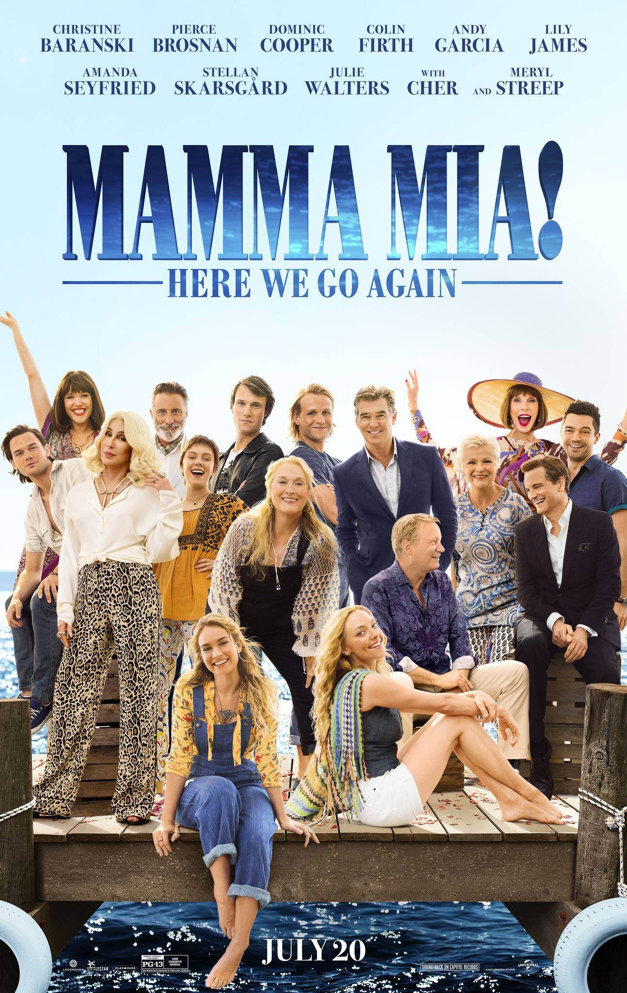 Mama Mia! Here We Go Again Обои