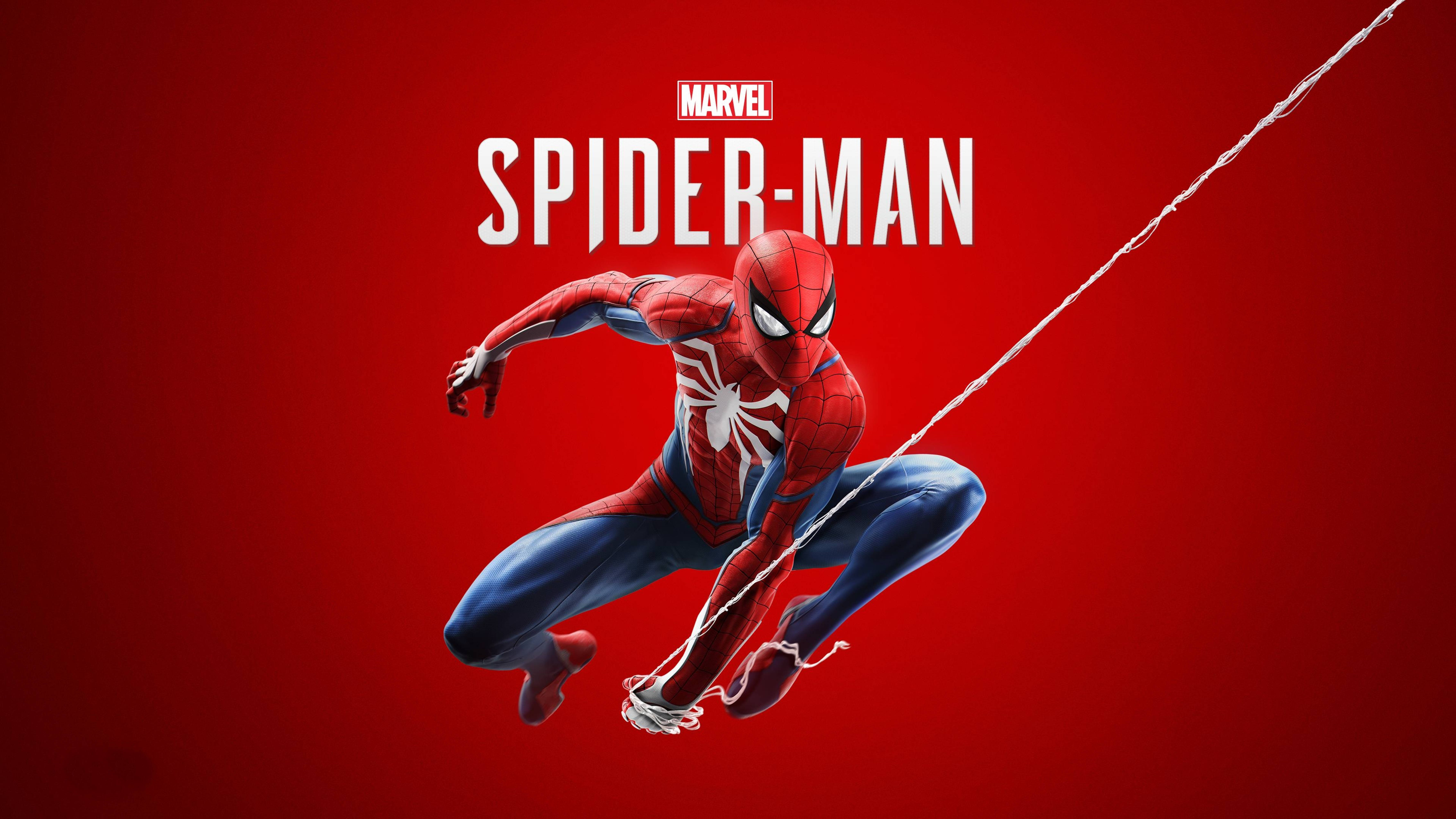 Человек-паук Marvel 4K PS4 Игра Обои