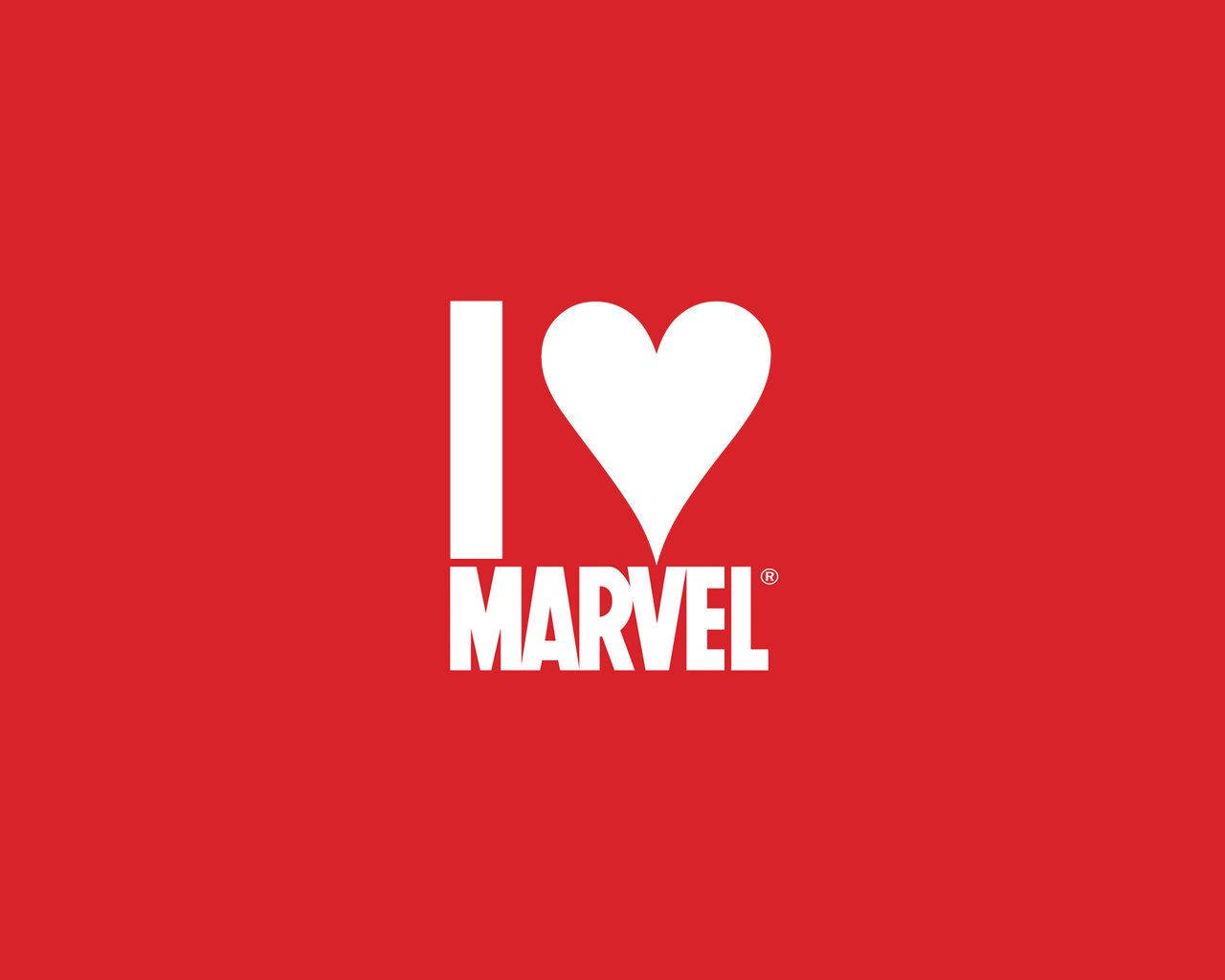 Я люблю Marvel Обои