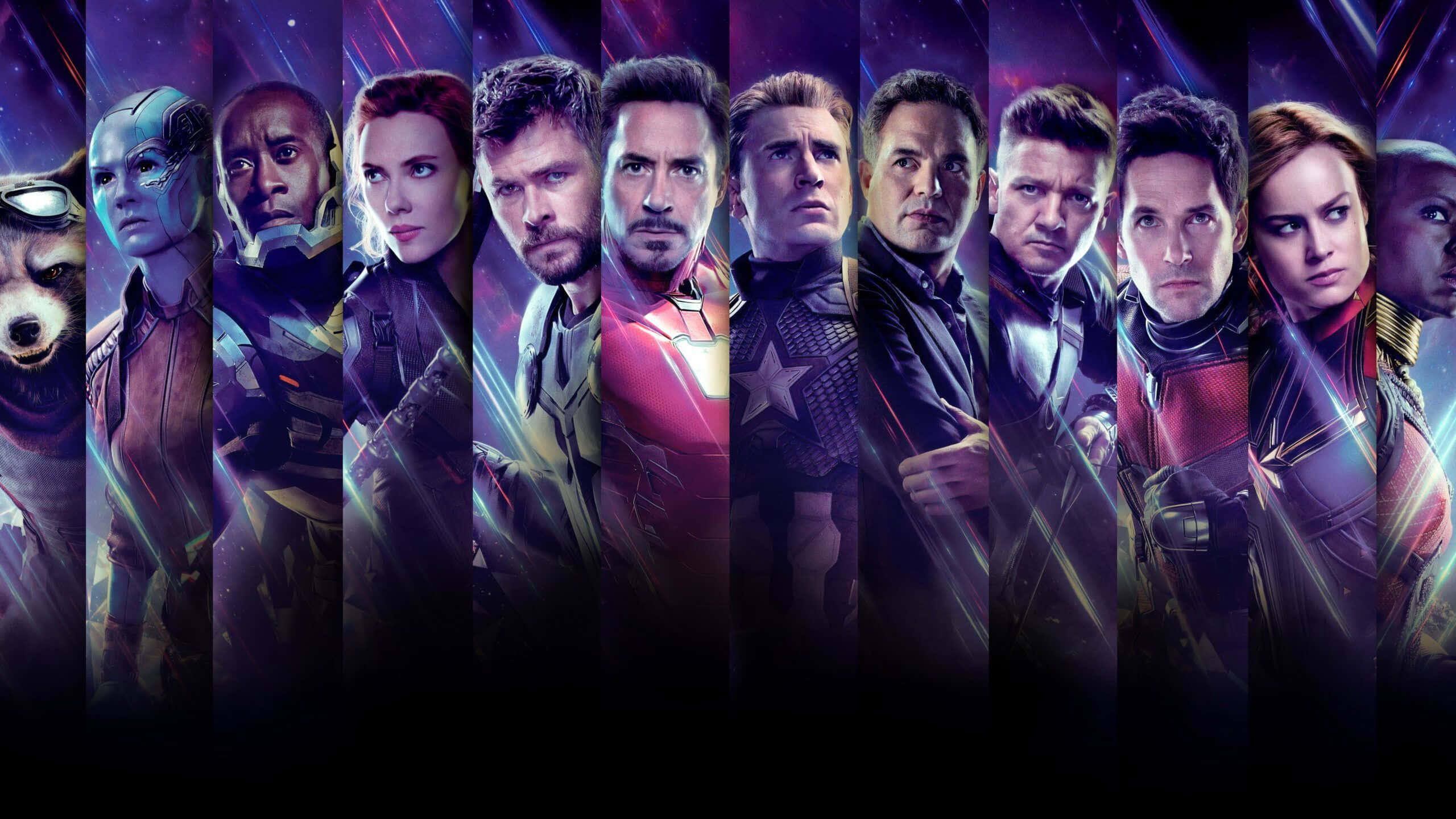 Сила супергероев — невероятный состав кинематографической вселенной Marvel Обои