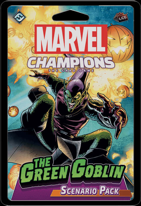 Набор карт Marvel Champions с Зелёным Гоблином Обои