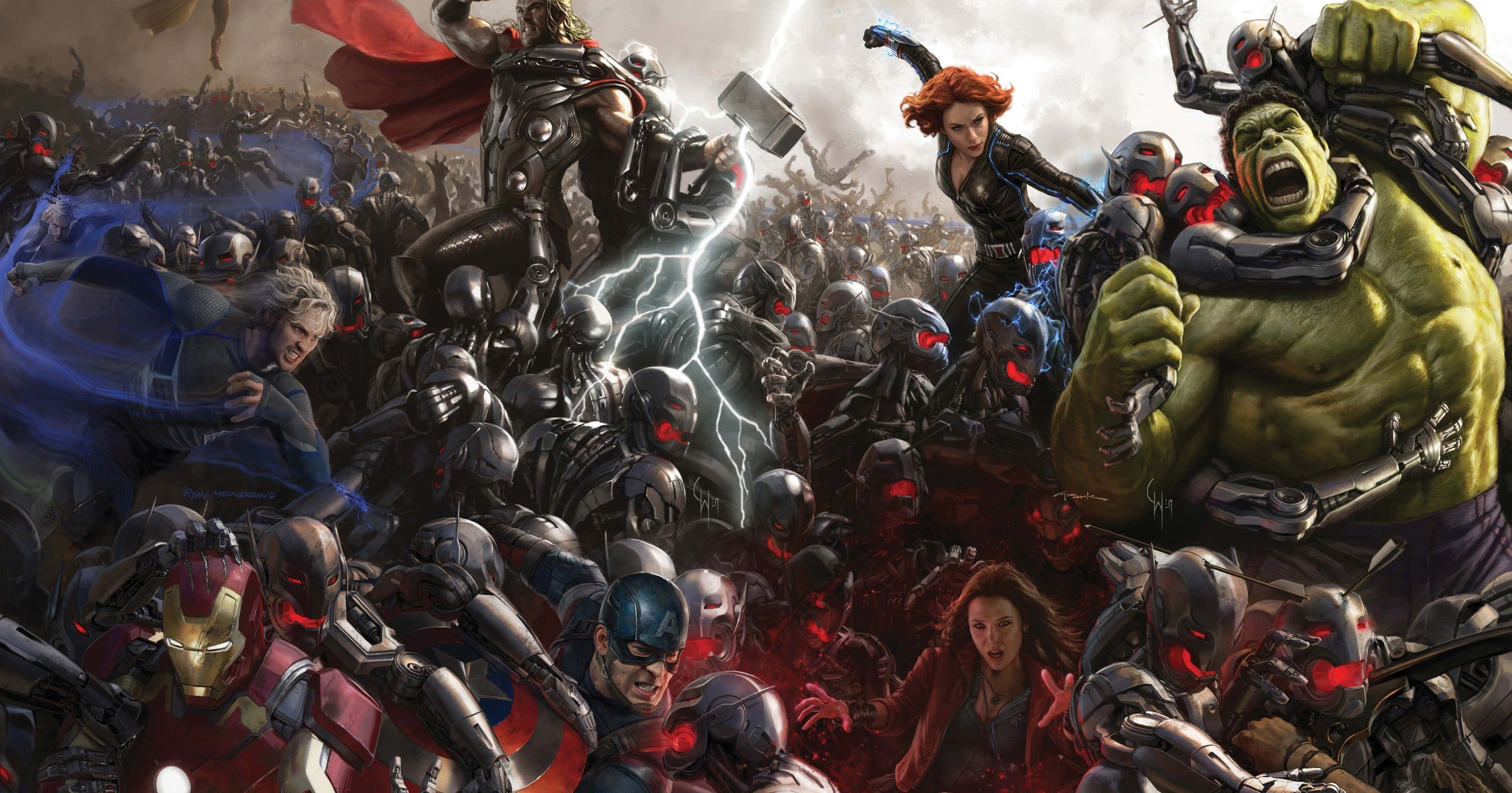 «Вселенная супергероев Marvel» Обои