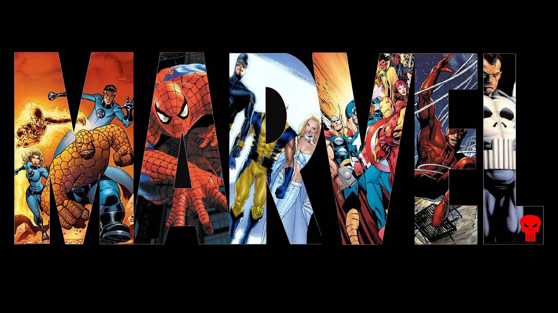 Объедините героев Marvel Обои