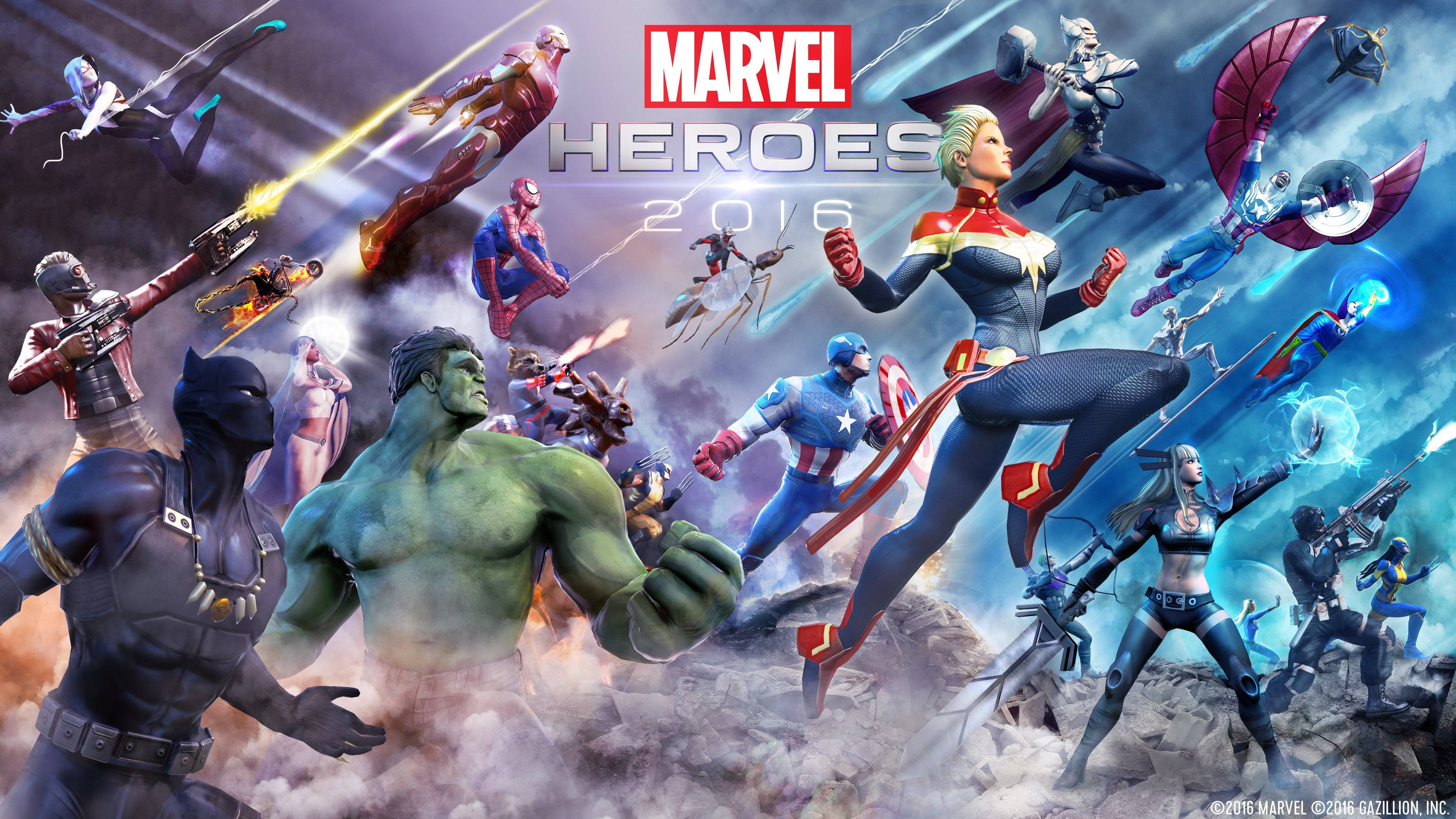 Герои Marvel Обои