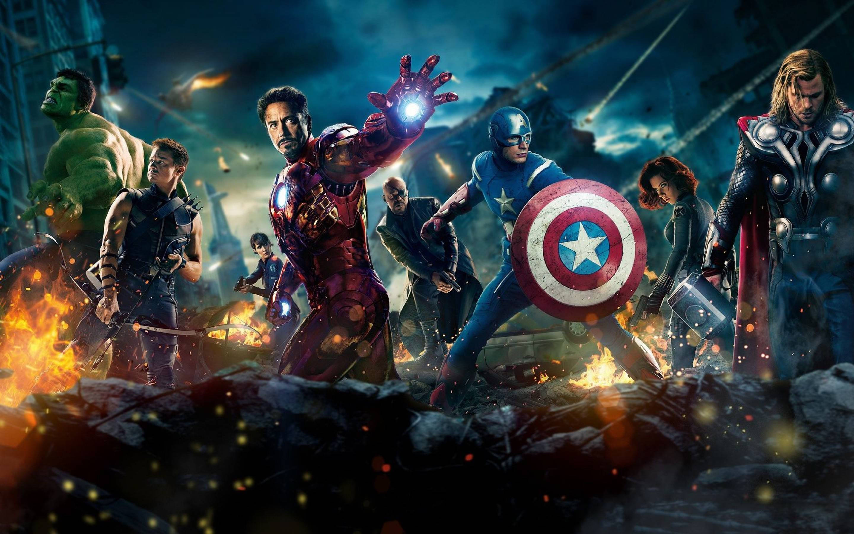 Присоединяйтесь к героям Marvel! Обои