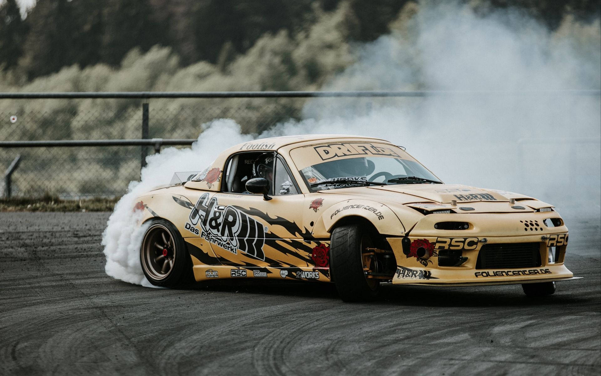 Дрифт-кар Mazda RX-7 Обои