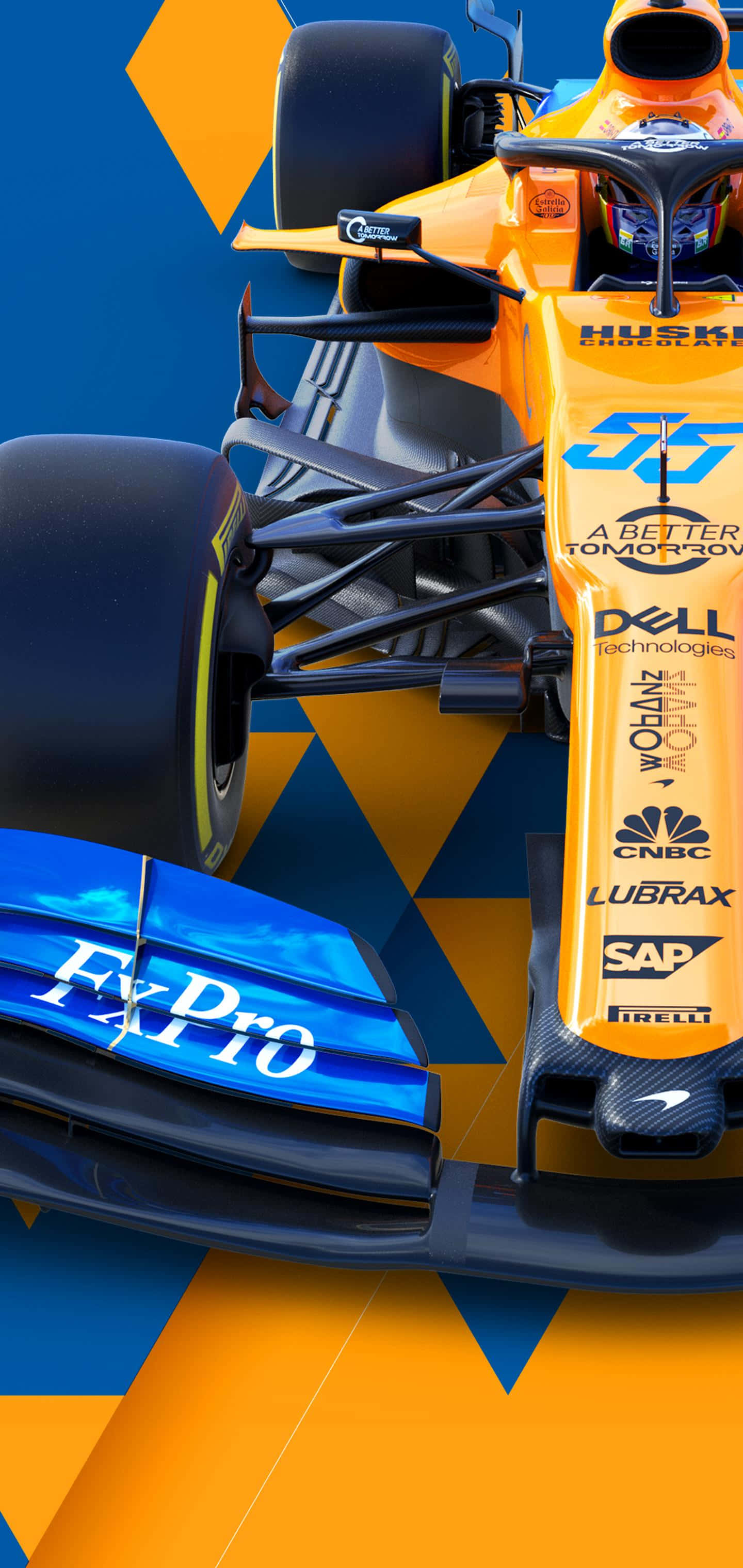 «Власть в ее висцеральной форме — Mclaren Formula 1» Обои