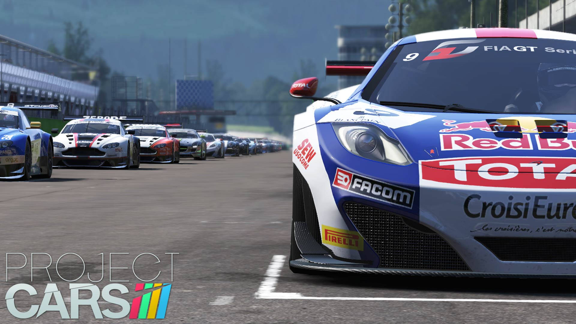 Захватывающий McLaren MP4-12C GT3 из Project Cars Обои