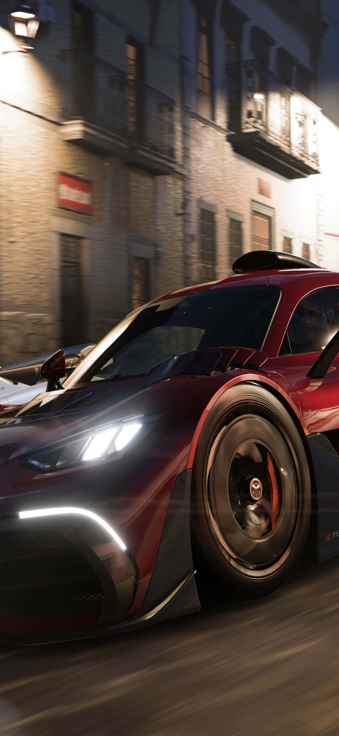 McLaren P1 iPhone X Forza Motorsport 7 Background Обои