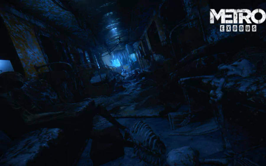 Metro Exodus Заброшенная комната 3440x1440 Обои