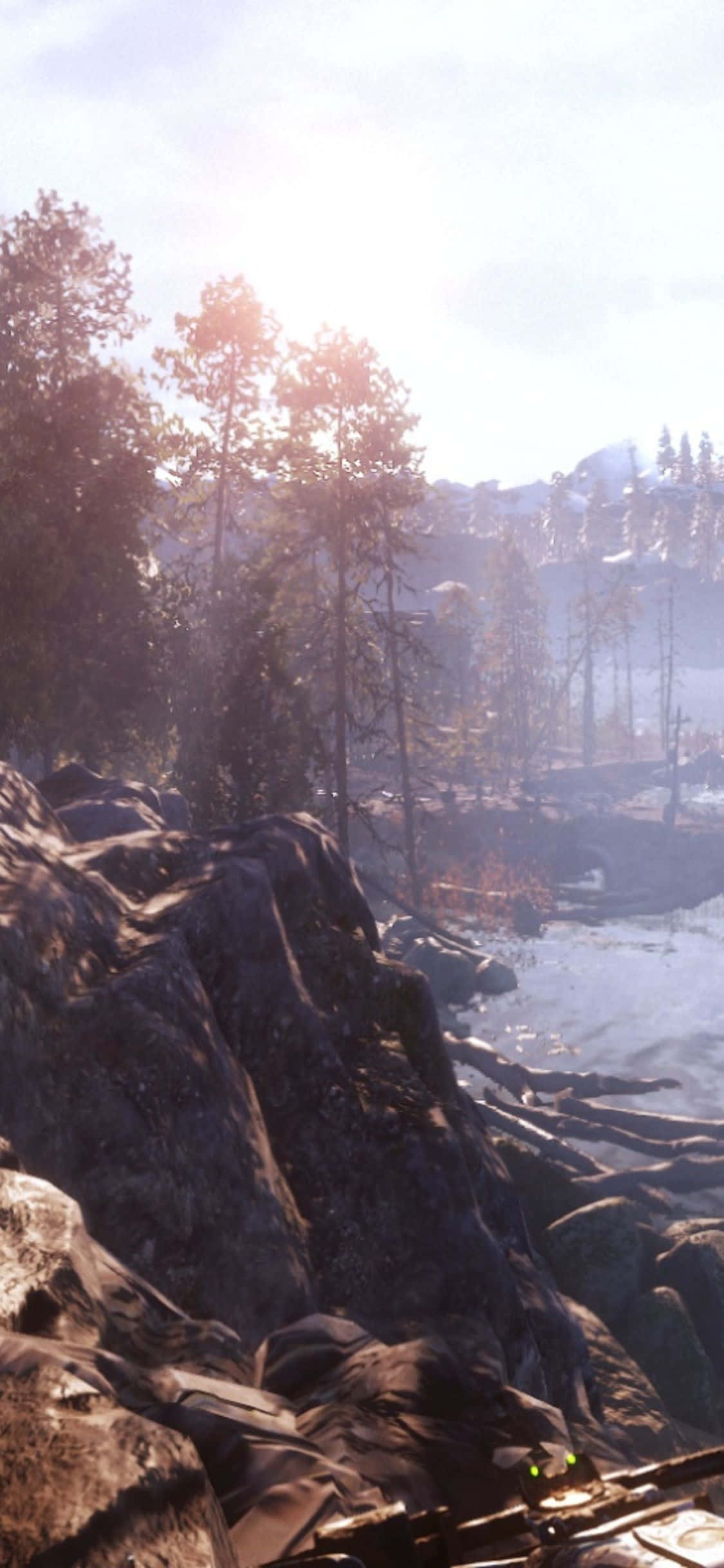 Используйте силу Metro Exodus на вашем iPhone X Обои