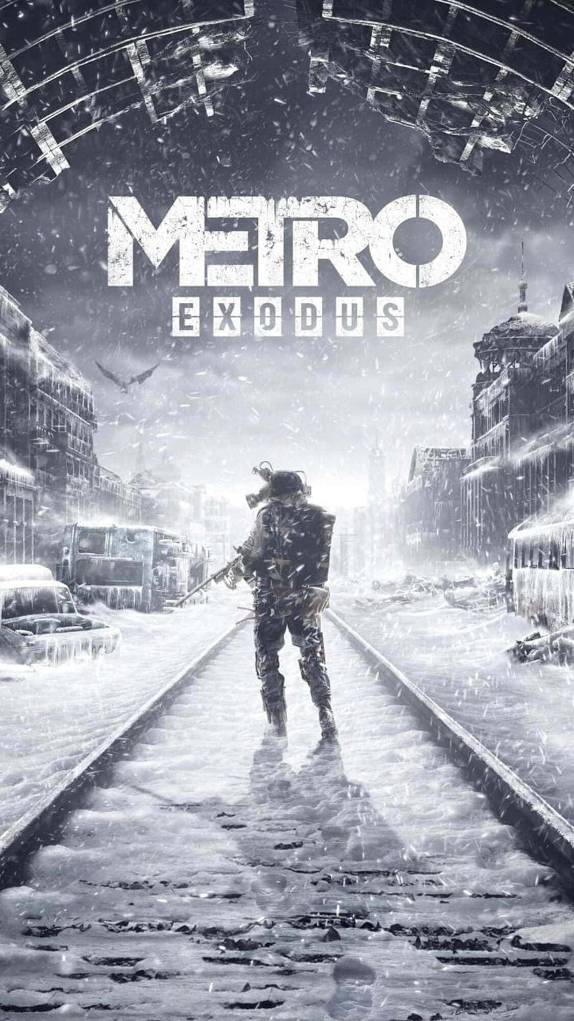 Наслаждайтесь потрясающей графикой Metro Last Light на вашем iPhone X Обои