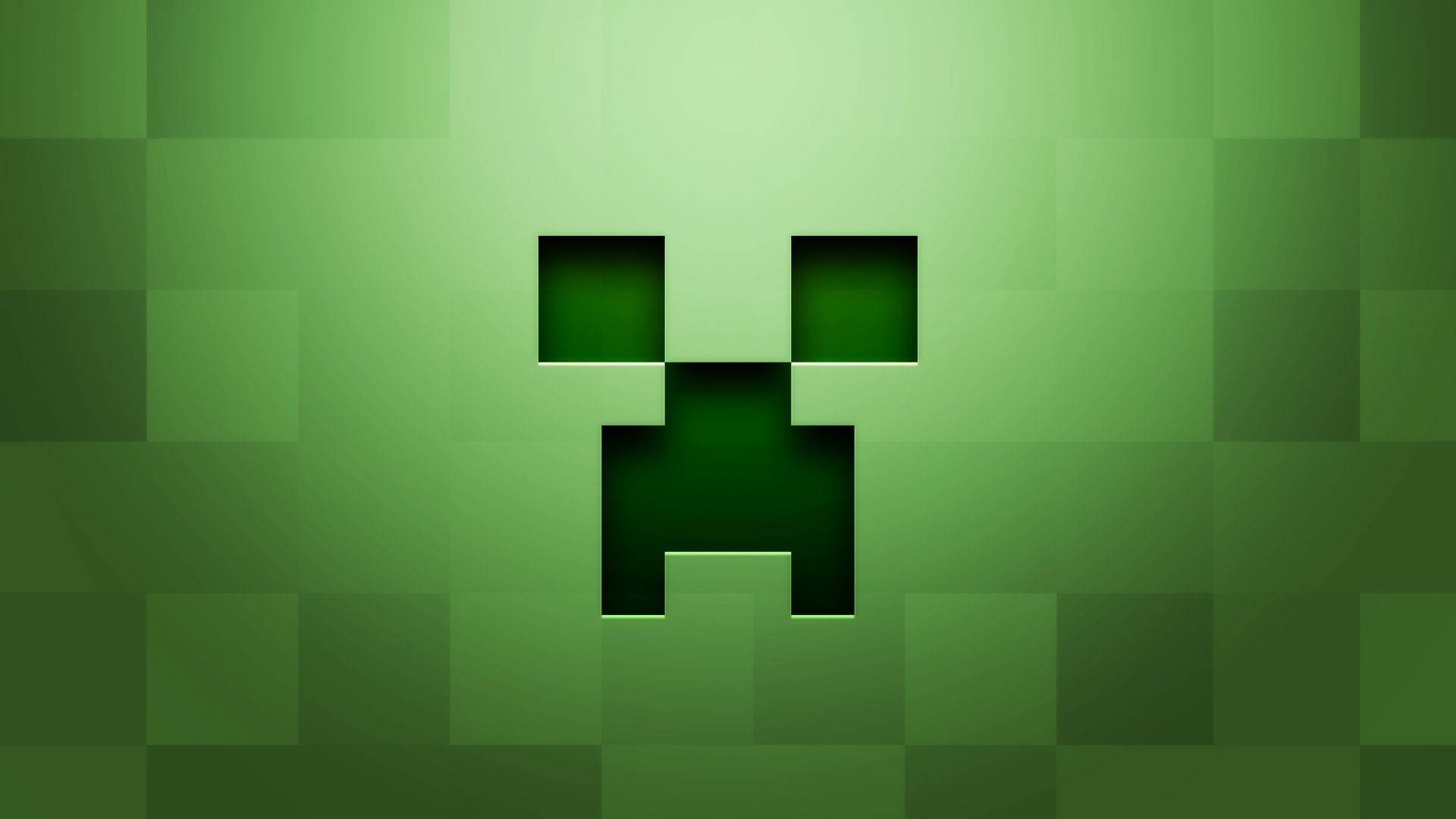 Создай свой путь с лицом крипера Minecraft Обои
