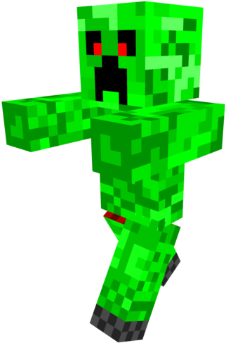 Minecraft: модель крипера Обои