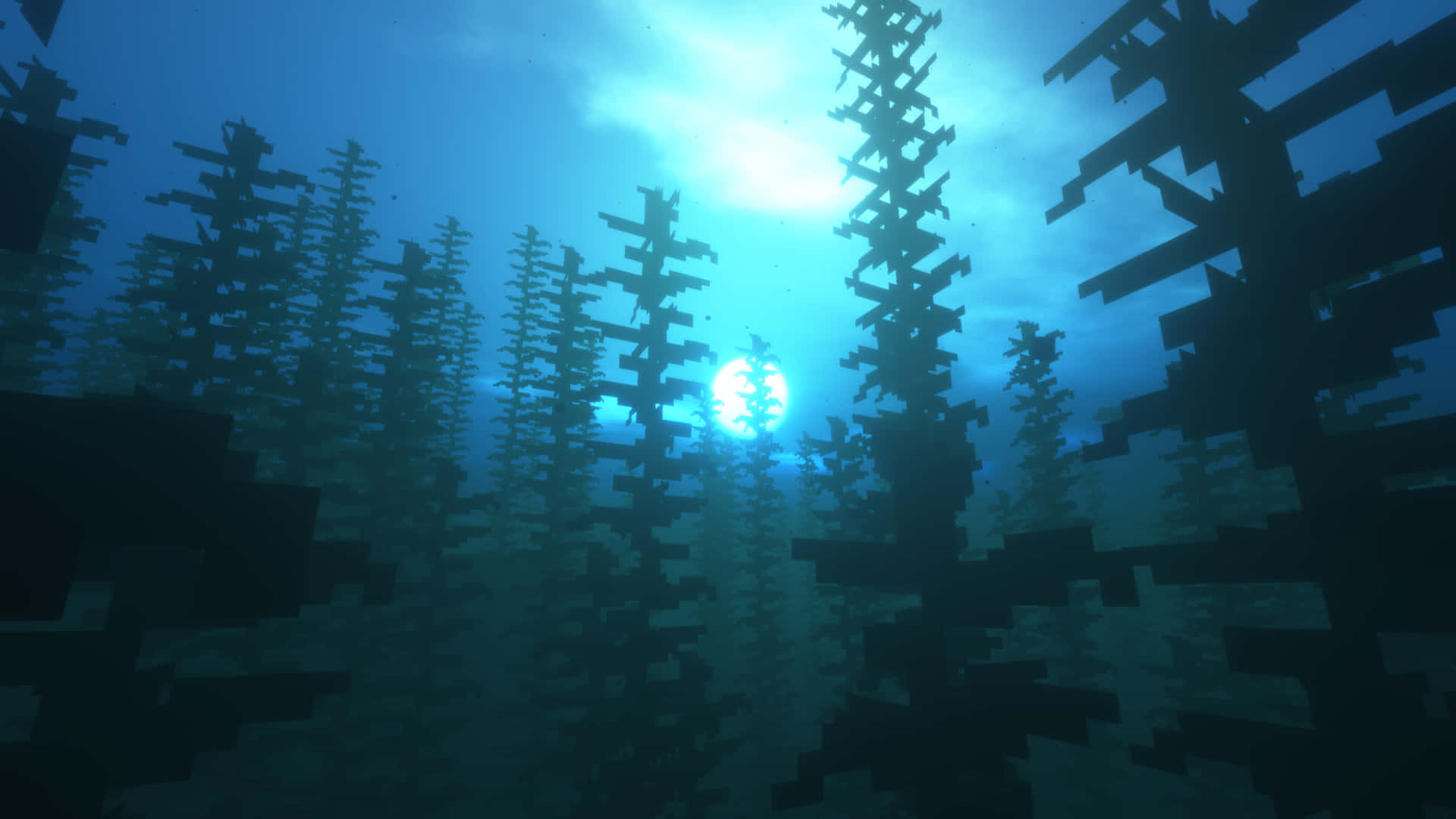 Фон Minecraft Обои
