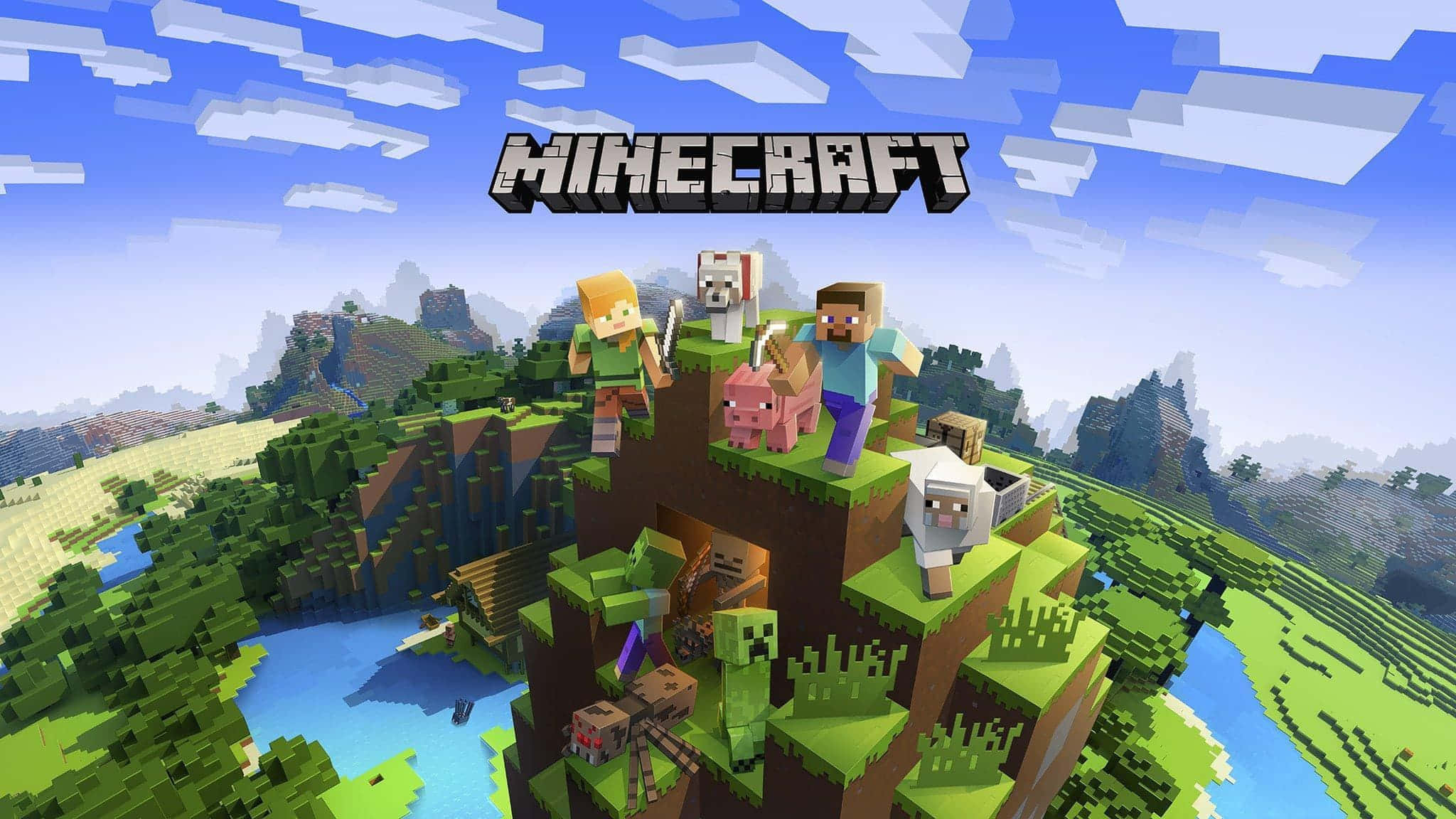 Фон Minecraft Обои