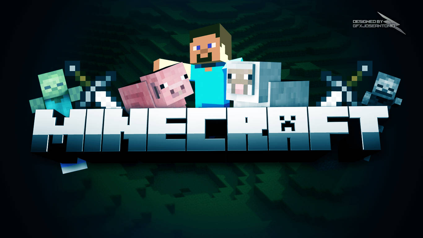 Присоединяйтесь к приключению выживания со Стивом в Minecraft Обои