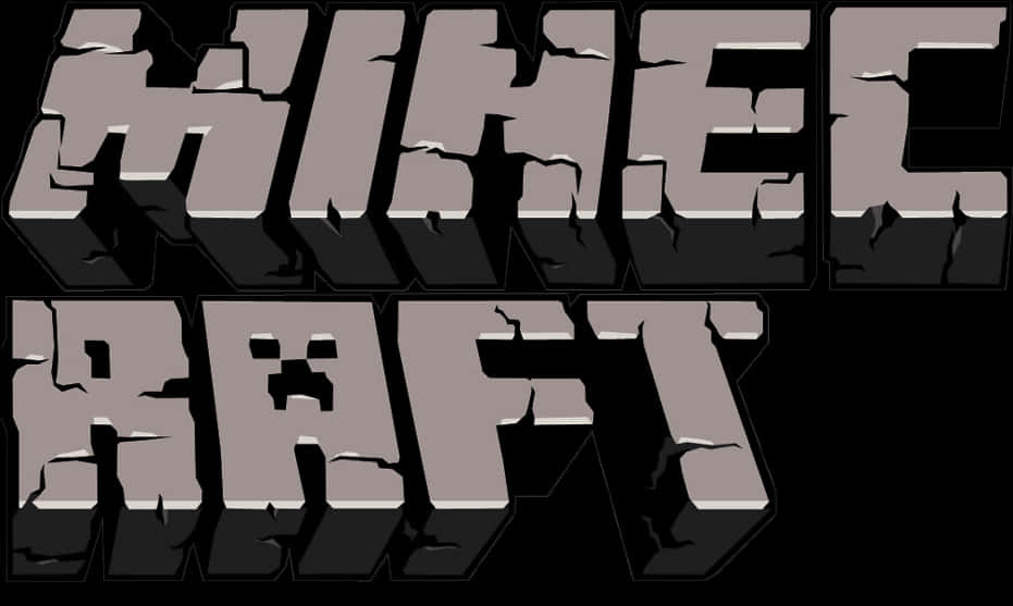 Графический логотип Minecraft Обои