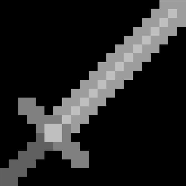 Графика железного меча Minecraft Обои