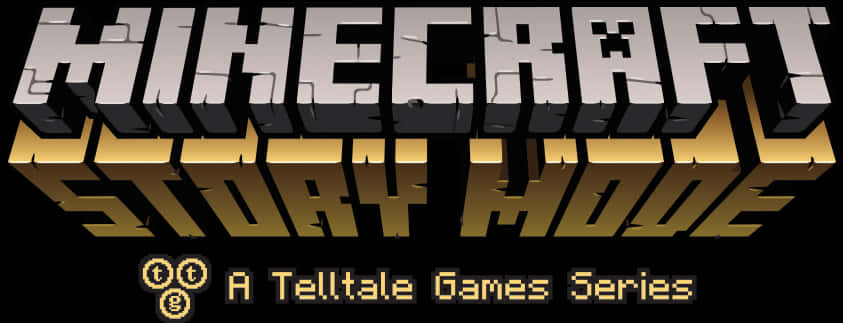 Логотип Minecraft Story Mode Обои