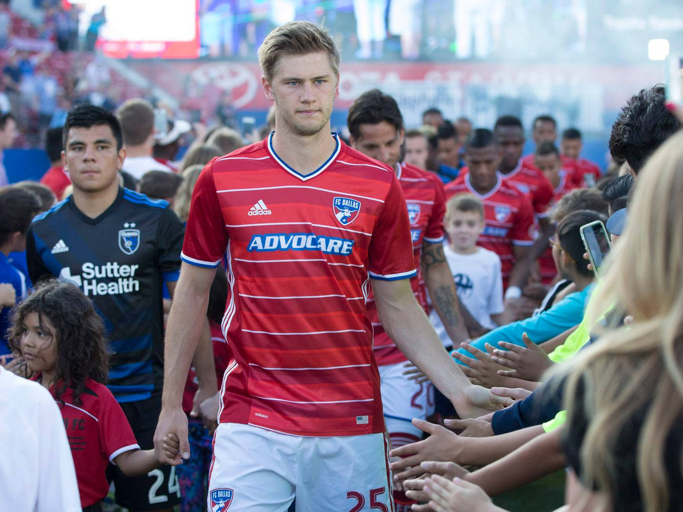MLS ФК Даллас №25 Уокер Циммерман Обои