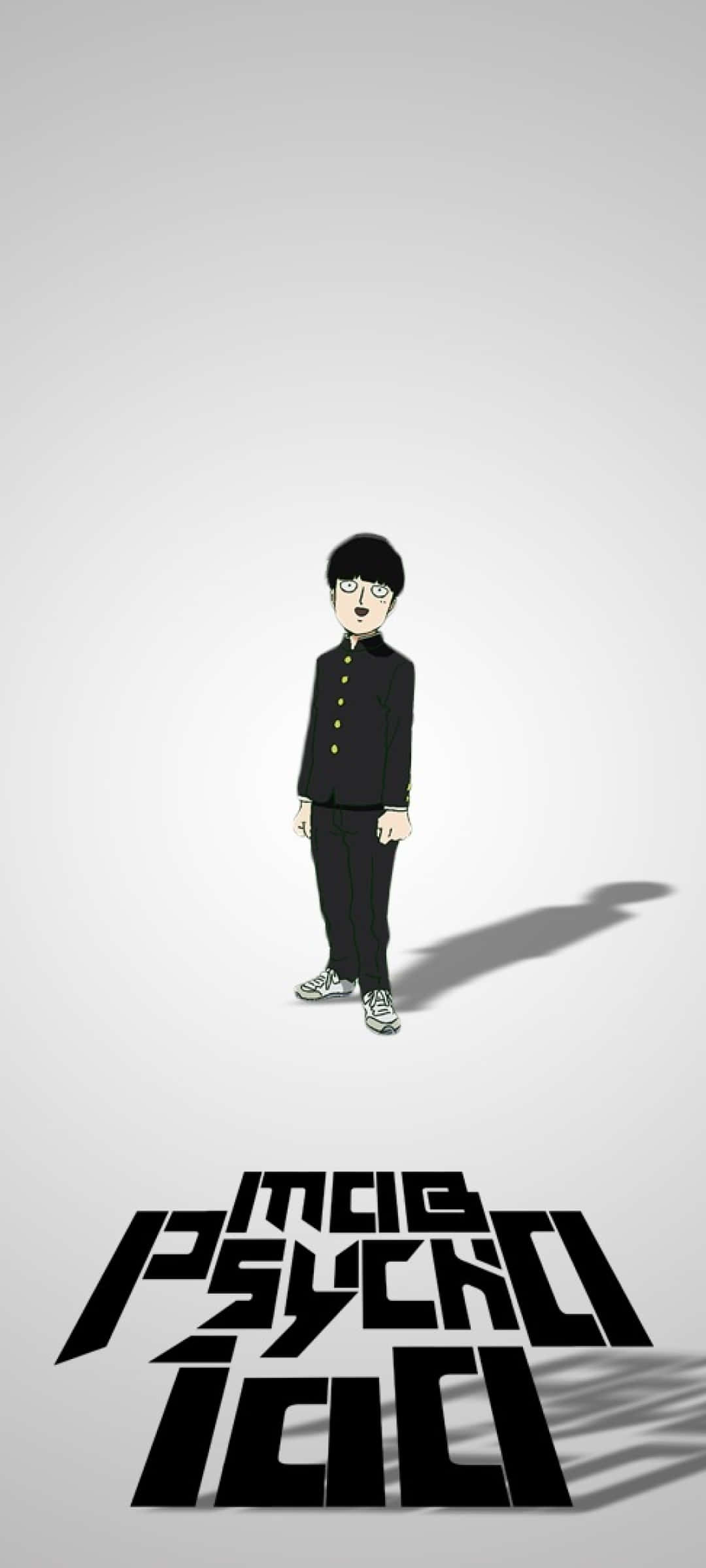 Минималистичное изображение Mob Psycho Обои