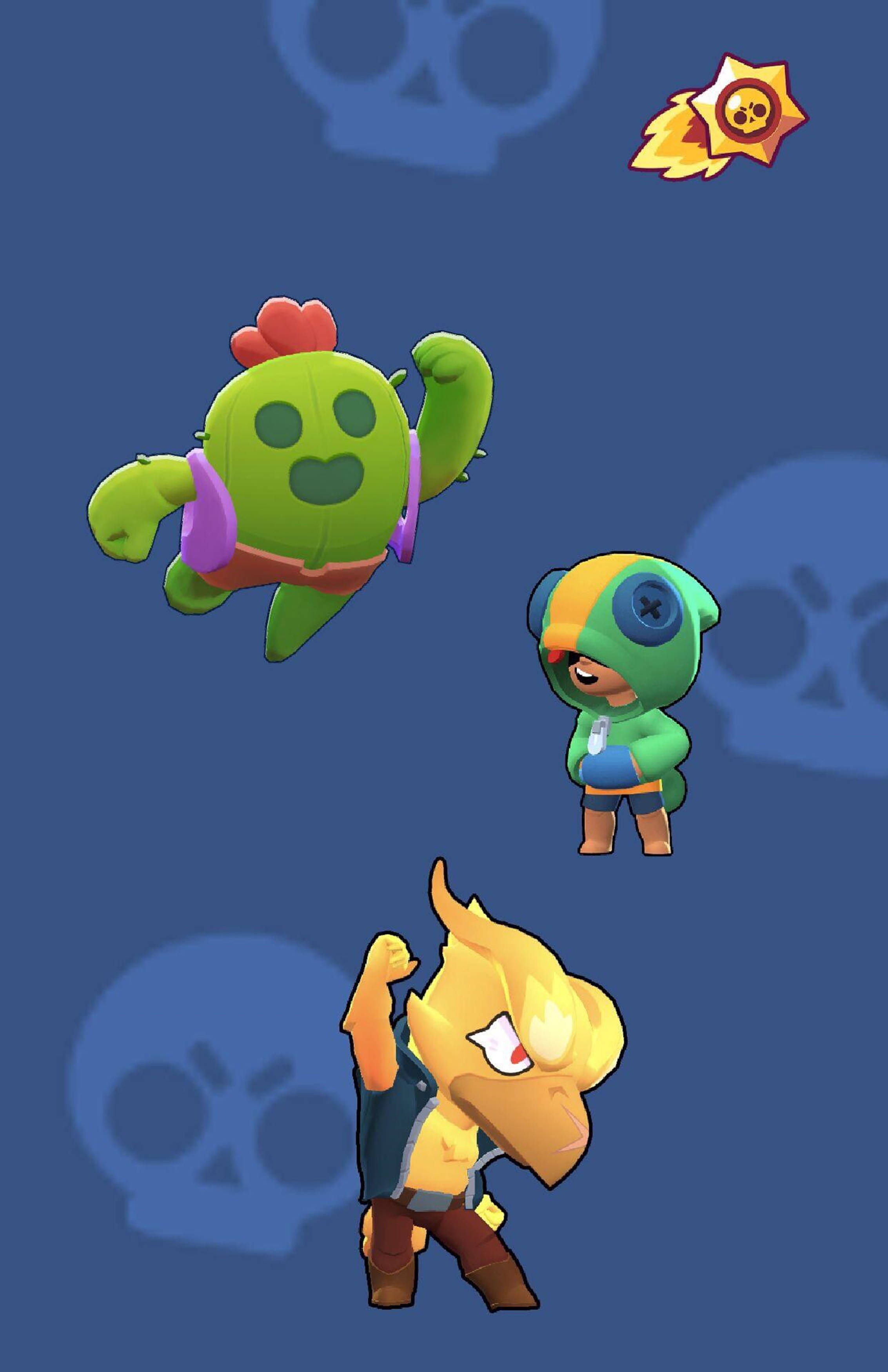 MOBA Персонажи Brawl Stars 4K Обои