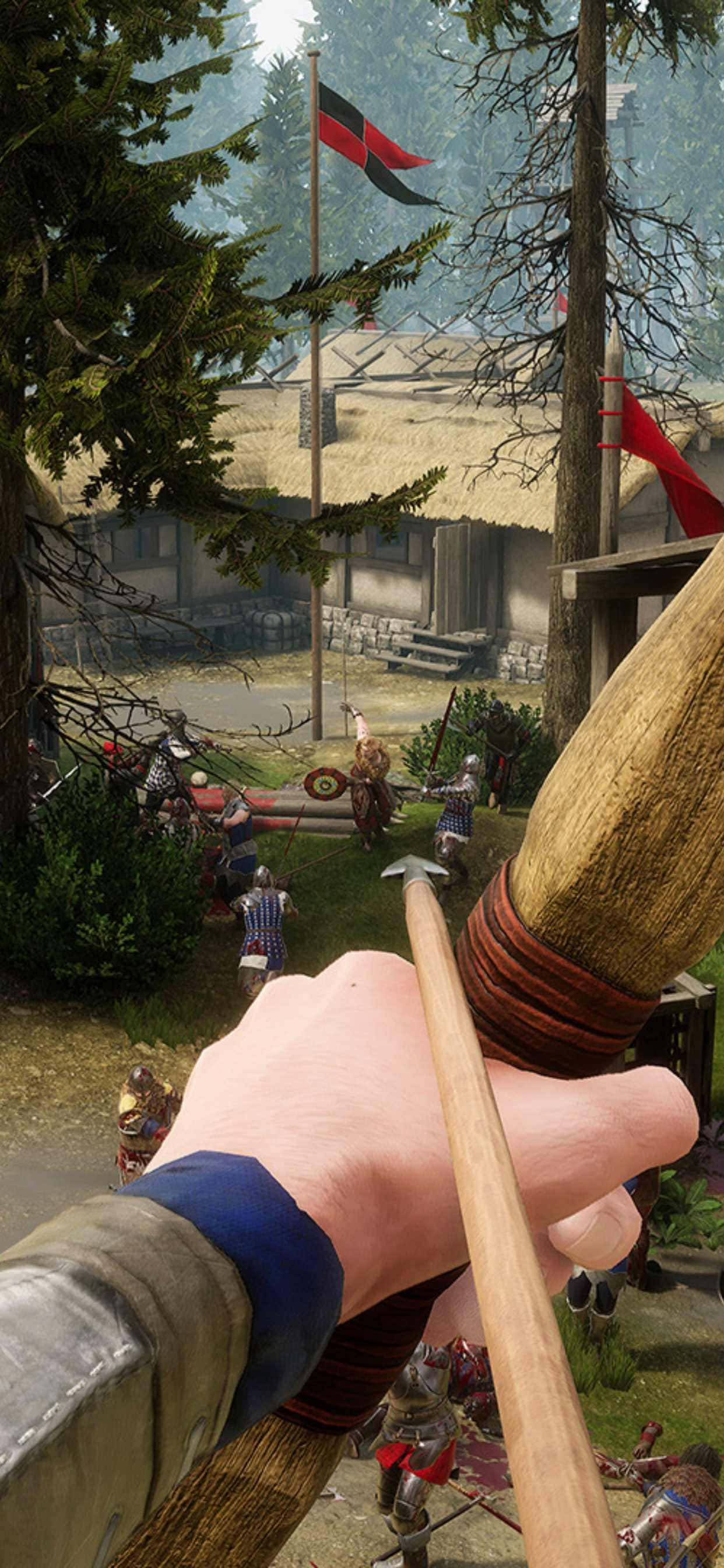 Играйте в Mordhau на новейшем iPhone Обои