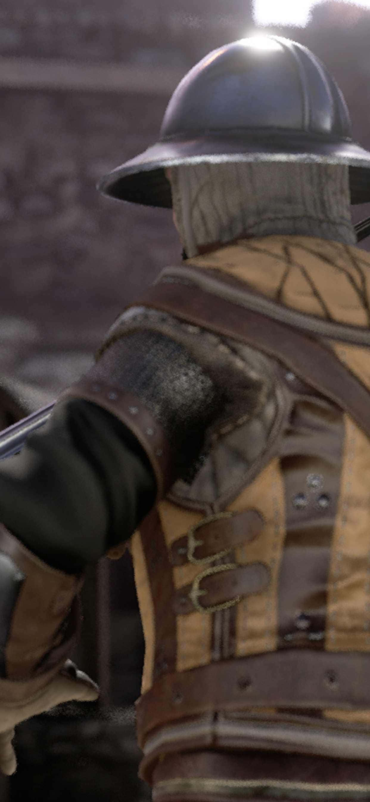 Наслаждайтесь игрой в Mordhau на вашем iPhone Xs Max Обои