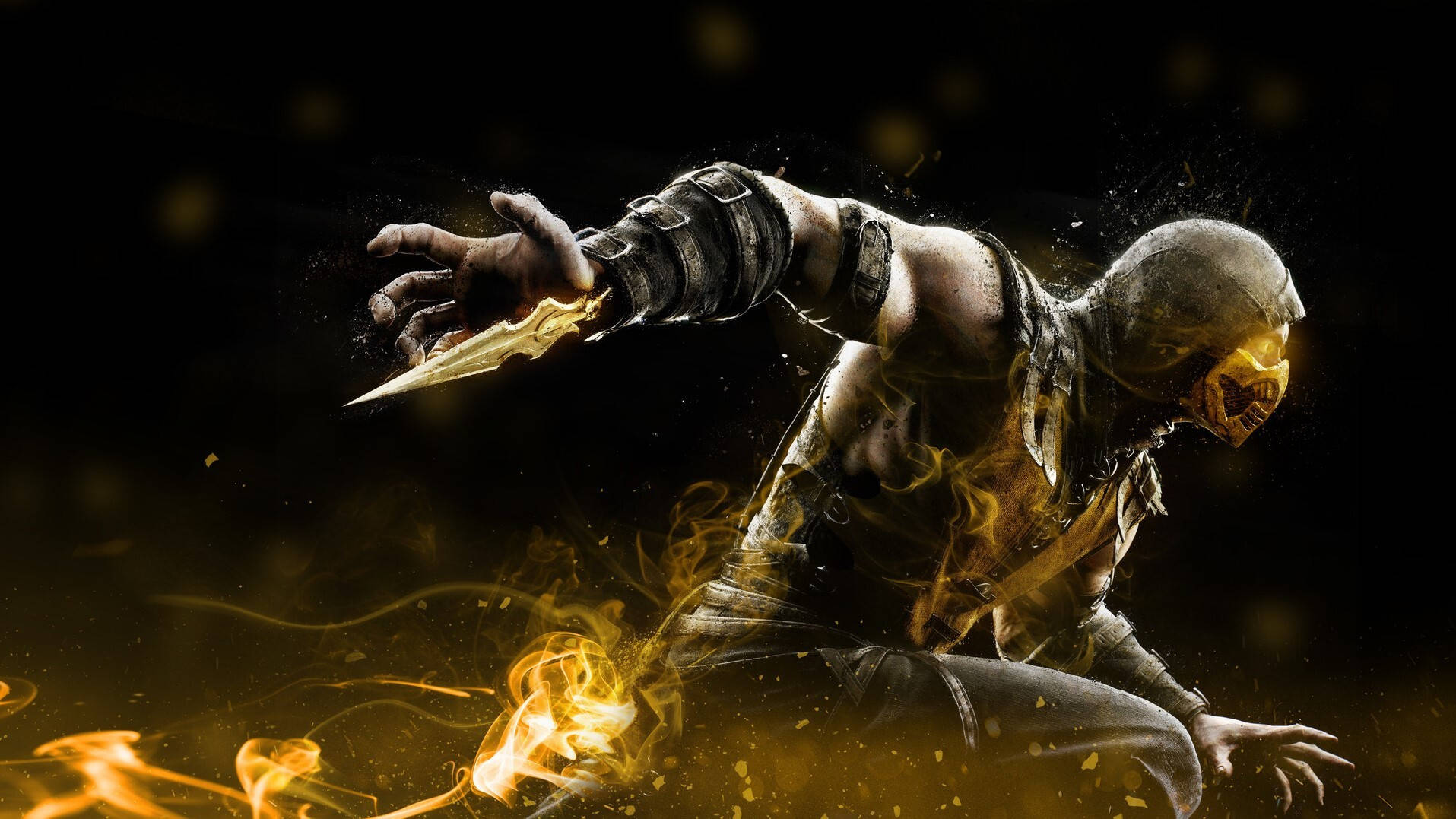 Интерактивное искусство Mortal Kombat Обои
