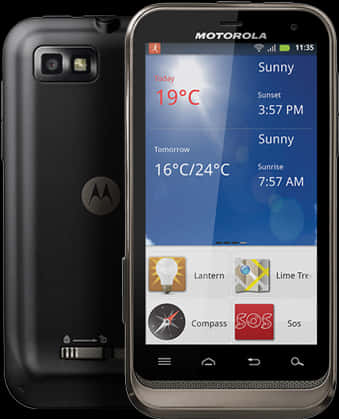 Виджеты погоды на смартфоне Motorola Android Обои